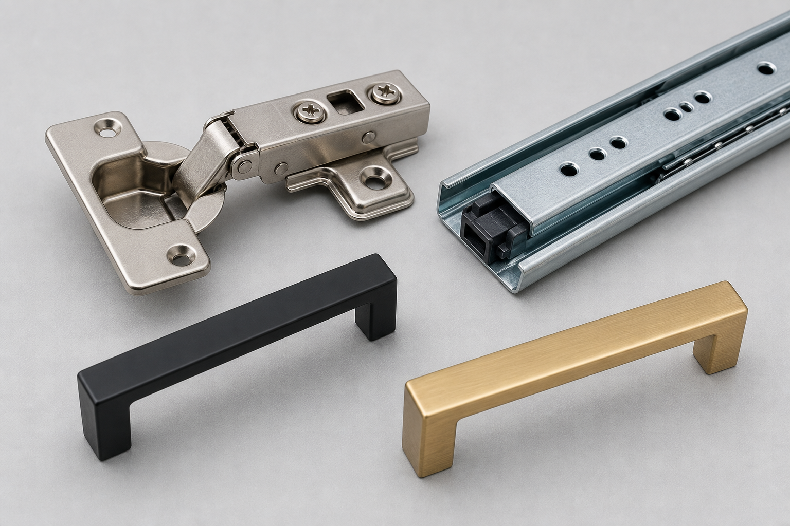 Cabinet hardware lineup for joinery and kitchen buyers
